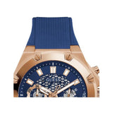  Shop Authentic Guess Third Gear Analog Blue Dial Blue Rubber Strap Watch for Men - GW0334G3 - Luxxuri