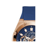  Shop Authentic Guess Third Gear Analog Blue Dial Blue Rubber Strap Watch for Men - GW0334G3 - Luxxuri