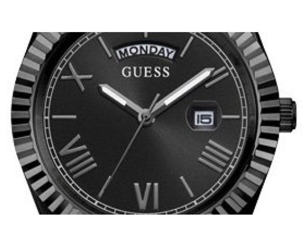  Shop Authentic Guess Connoisseur Black Dial Black Silicone Strap Watch For Men - GW0335G1 - Luxxuri