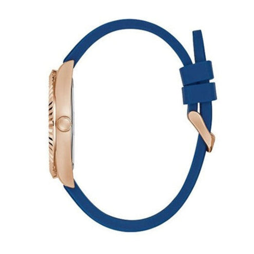  Shop Authentic Guess Connoisseur Blue Dial Blue Silicone Strap Watch For Men - GW0335G2 - Luxxuri