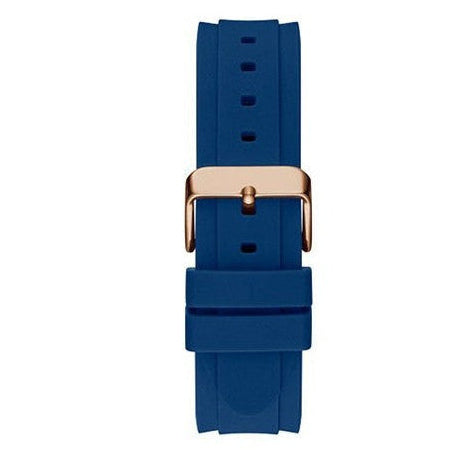  Shop Authentic Guess Connoisseur Blue Dial Blue Silicone Strap Watch For Men - GW0335G2 - Luxxuri