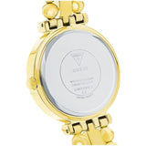  Shop Authentic Guess Gala Diamonds Gold Dial Gold Steel Strap Watch for Women - GW0401L2 - Luxxuri