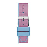  Shop Authentic Guess Fusion Chronograph Pink Dial Pink Leather Strap Watch for Women - GW0553L5 - Luxxuri