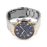  Shop Authentic Guess Hendrix Chronograph Blue Dial Two Tone Steel Strap Watch for Men - W1309G4 - Luxxuri