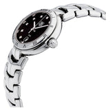  Shop Authentic Tag Heuer Link Quartz Diamonds Black Dial Silver Steel Strap Watch for Women - WAT1410.BA0954 - Luxxuri