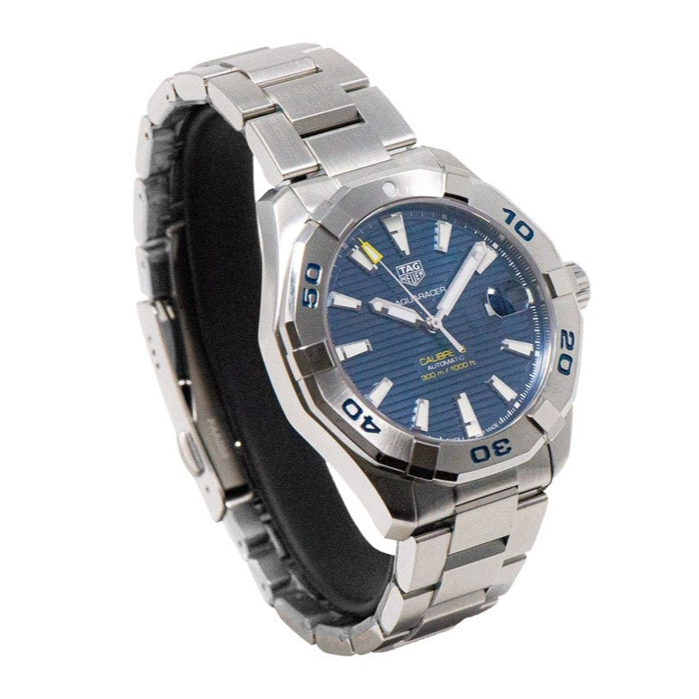 Tag Heuer Aquaracer Blue Dial Watch for Men - WAY2012.BA0927