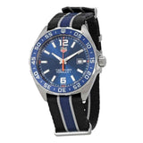  Shop Authentic Tag Heuer Formula 1 Quartz Blue Dial Two Tone NATO Strap Watch for Men - WAZ1010.FC8197 - Luxxuri